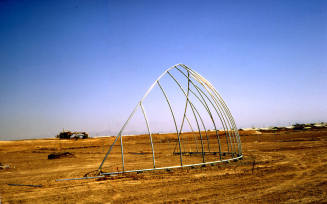 Softball field backstop