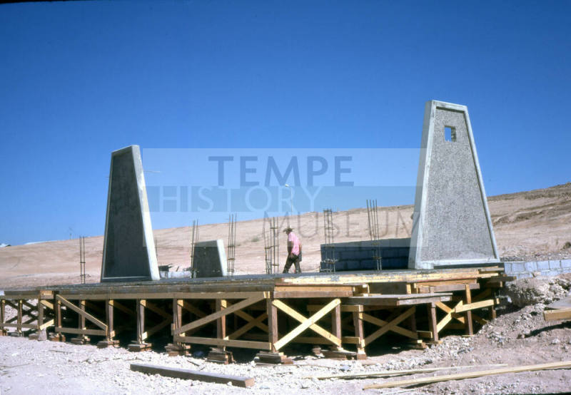 Construction of a ramada at Kiwanis Park
