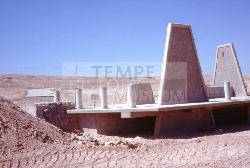 Ramada at Kiwanis Park construction site