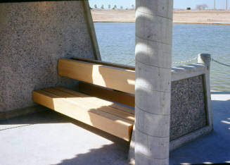 Ramada bench at Kiwanis Park