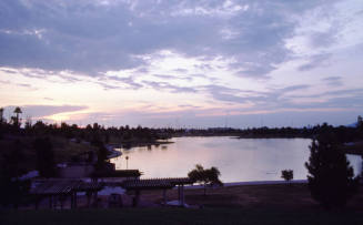 Kiwanis Park at sunset