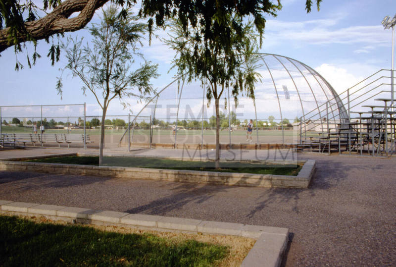 Kiwanis Park softball field in use
