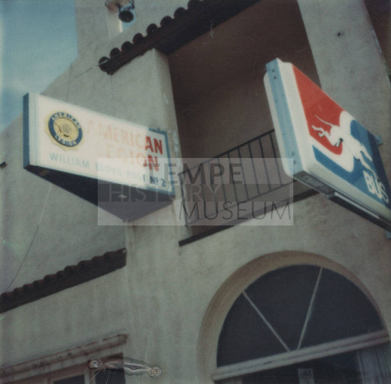 American Legion-William Bloys Post No.2 - 15 East 5th Street, Tempe, Arizona