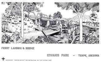 Kiwanis Park ferry landing and bridge design prints