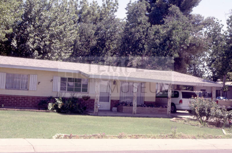 Property Address:  1627 East Hudson Drive, Tempe, Arizona
Subdivision Address:  Hudson Manor