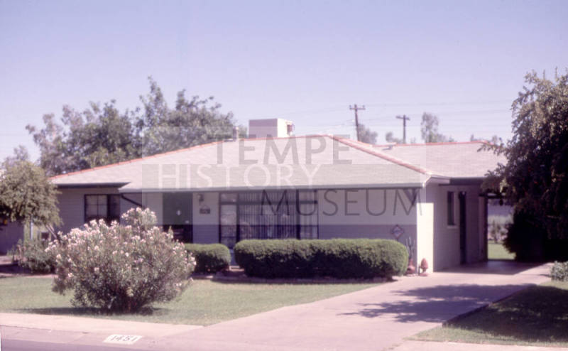 Property Address:  1451 East Cedar Street, Tempe, Arizona
Subdivision Address:  Hudson Manor