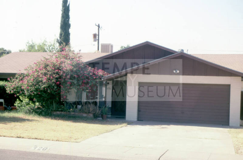 Property Address:  920 East Concorda Drive, Tempe, Arizona
Subdivision Address:  Hughes Acres