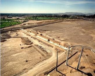 Tempe Town Lake Construction of Dam