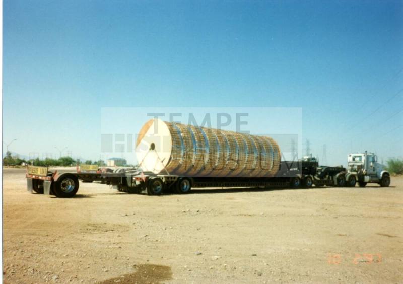 Tempe Town Lake Rubber Dam Delivery
