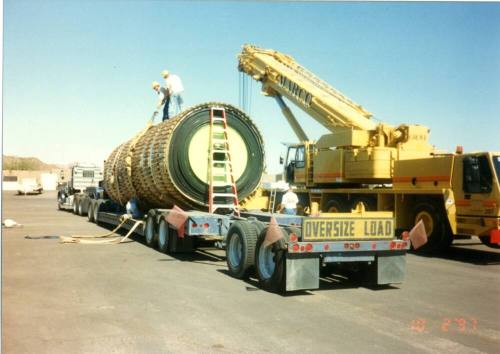 Tempe Town Lake Rubber Dam - delivery