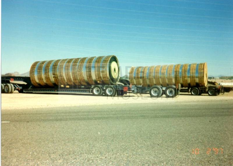 Tempe Town Lake Rubber Dam at delivery