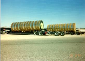 Tempe Town Lake Rubber Dam at delivery