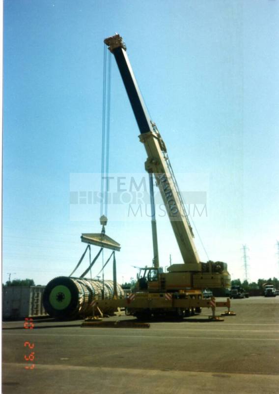 Delivery of Town Lake Rubber Dam