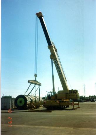 Delivery of Town Lake Rubber Dam