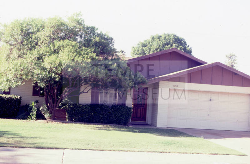 Property Address:  1030 East Broadmor Drive, Tempe, Arizona
Subdivision Address:  Hughes Acres