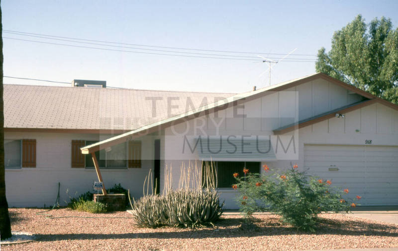 Property Address:  918 East Broadmor Drive, Tempe, Arizona
Subdivision Address:  Hughes Acres