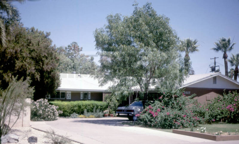Property Address:  2027 South La Rosa Drive, Tempe, Arizona
Subdivision Address:  Broadmor Vista