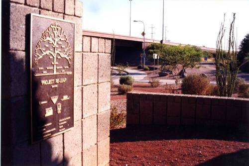 Project Re-Leaf Plaque