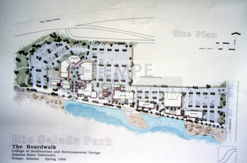 Rio Salado Boardwalk proposal plan