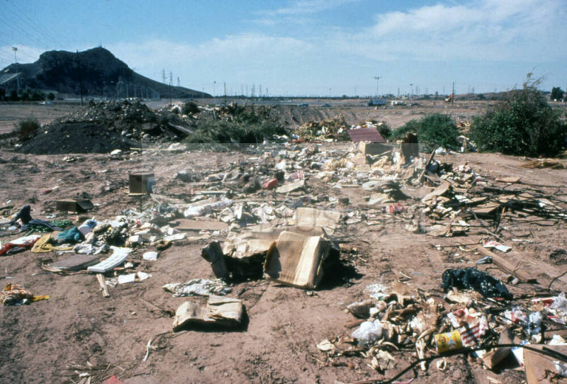 Existing Salt River at Rio Salado Plan site