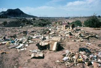 Existing Salt River at Rio Salado Plan site