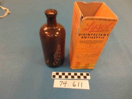 Bottle, Disinfectant