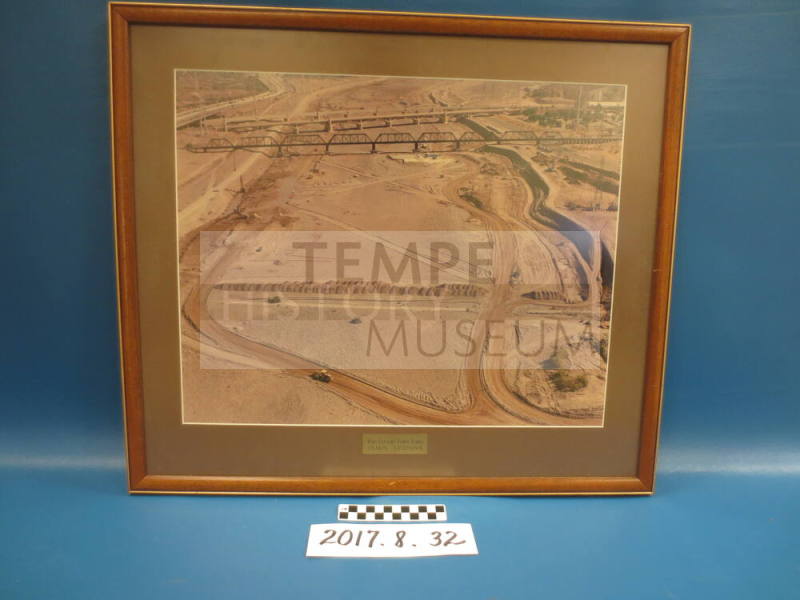 Rio Salado Town Lake, Tempe Ariz. Framed Photo