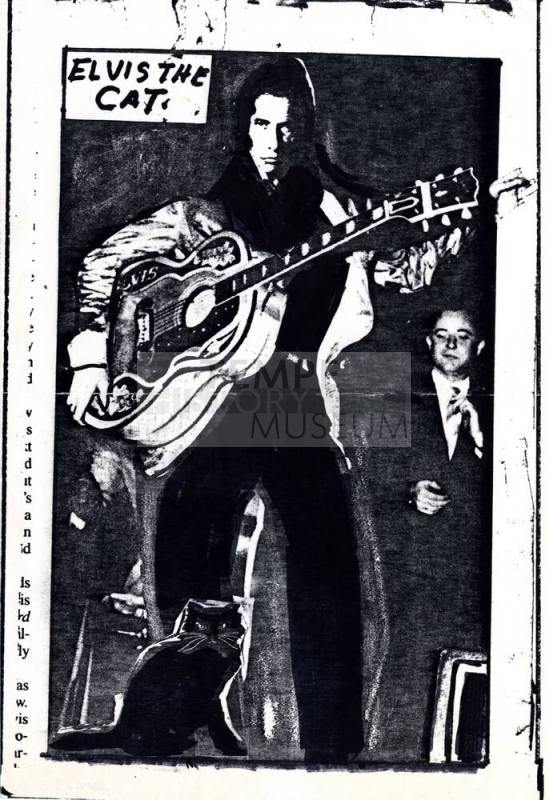 Elvis the Cat poster