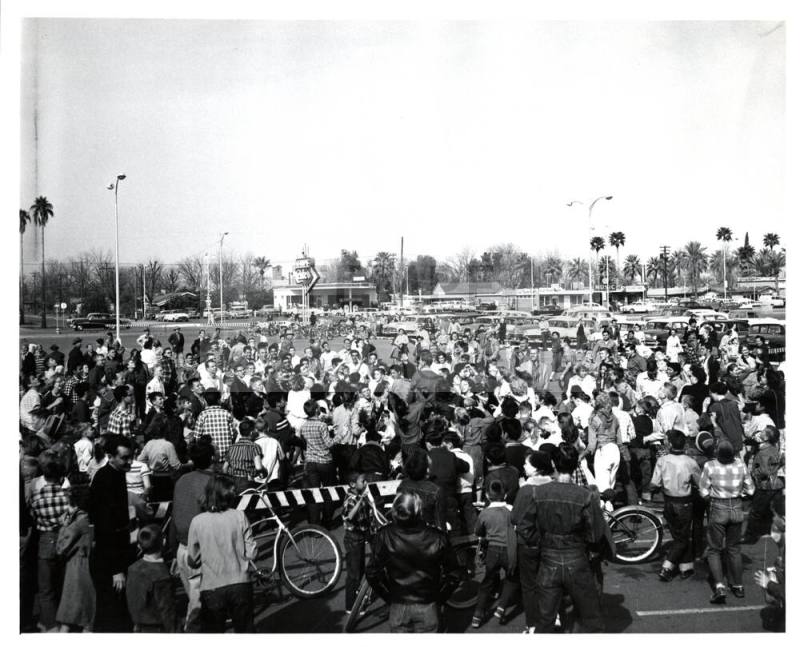 Tempe Center - Parking Lot Crowd