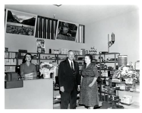 Pioneer Camera - Wood Family posing in their store