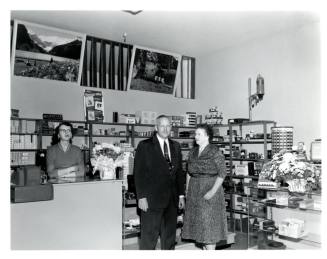 Pioneer Camera - Wood Family posing in their store
