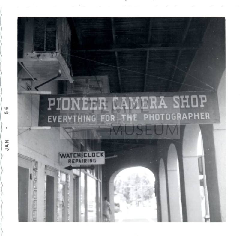Pioneer Camera - 5th Street Location Signage