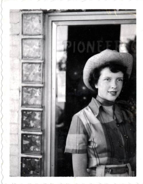 Pioneer Camera - Patricia (Wood) Wright at 5th Steet Location