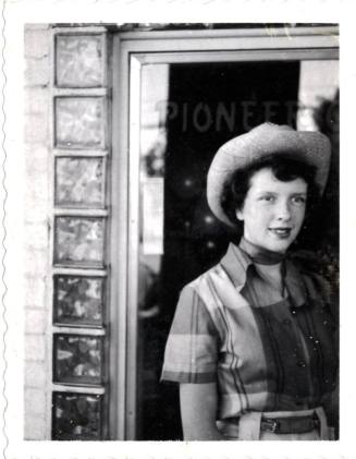 Pioneer Camera - Patricia (Wood) Wright at 5th Steet Location