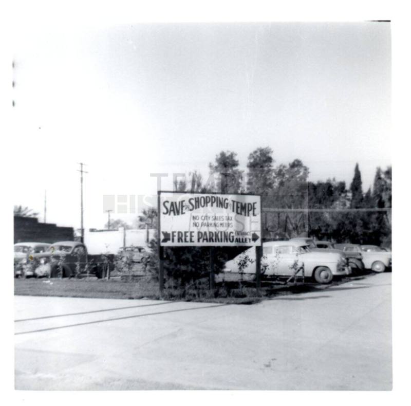 Early Tempe Parking Lot