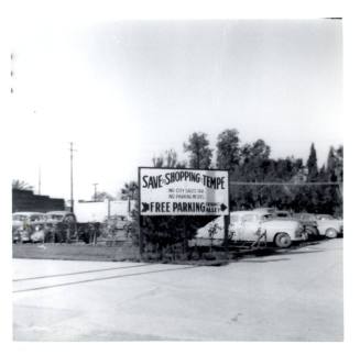 Early Tempe Parking Lot