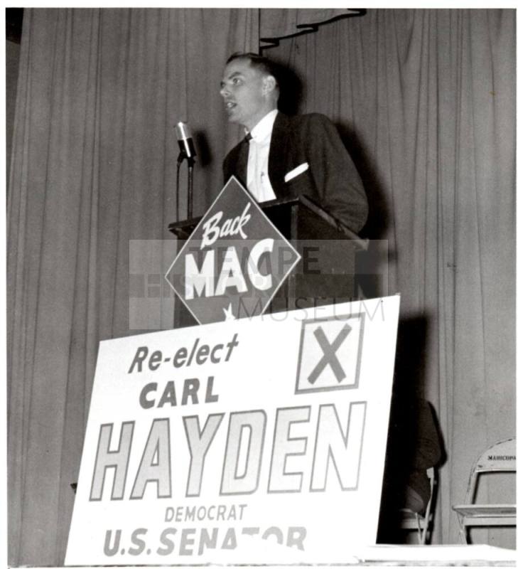 Carl Hayden Campaign Photo 1