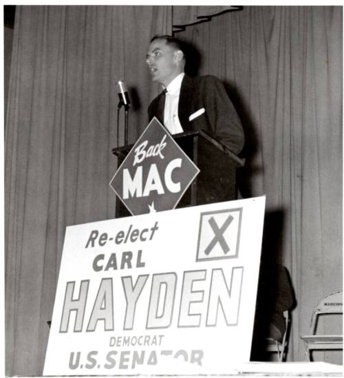 Carl Hayden Campaign Photo 1