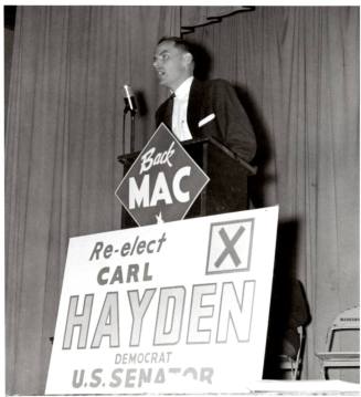 Carl Hayden Campaign Photo 1
