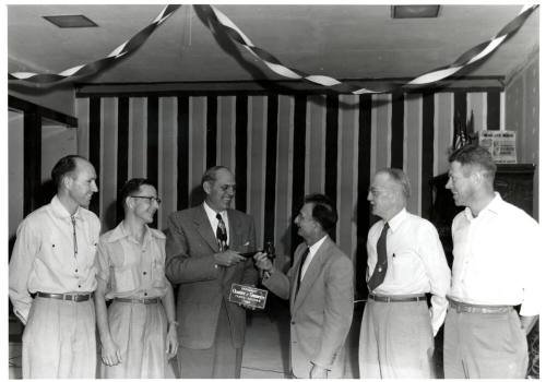 Tempe Chamber of Commerce Gavel Exchange 1955