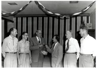 Tempe Chamber of Commerce Gavel Exchange 1955