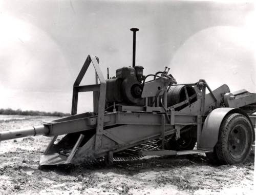 Agricultural Equipment in Field