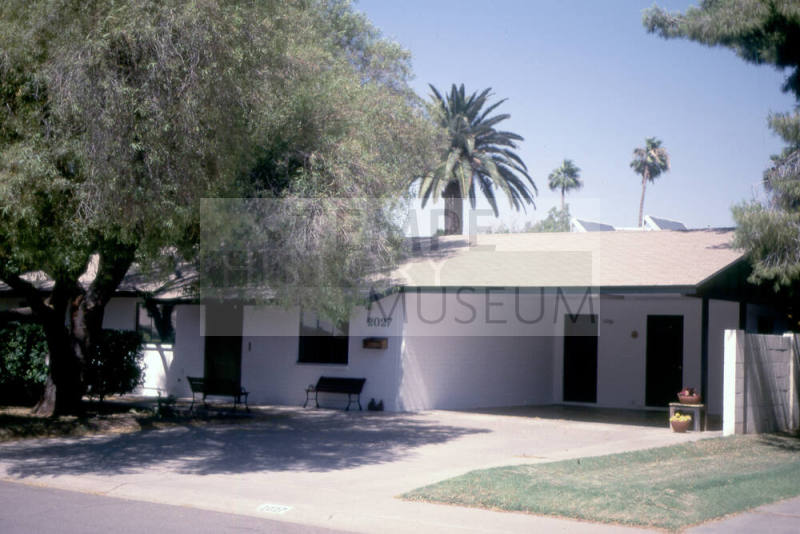 Property Address:  2027 South Ventura Drive, Tempe, Arizona
Subdivision Address:  Broadmor Vista