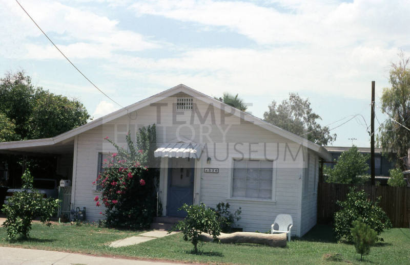 Property Address:  520 South Roosevelt Street, Tempe, Arizona
Subdivision Address:  General