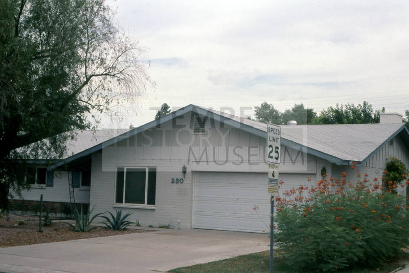Property Address:  230 East Geneva Drive, Tempe, Arizona
Subdivision Address:  Nu-Vista