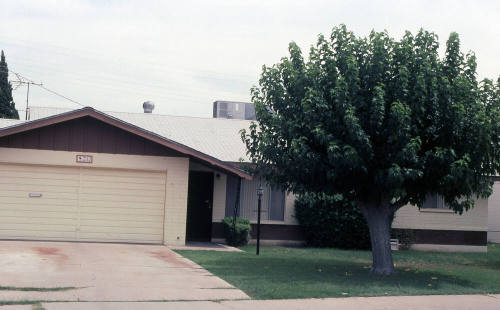Property Address:  212 East Fairmont Drive, Tempe, Arizona
Subdivision Address:  Nu-Vista