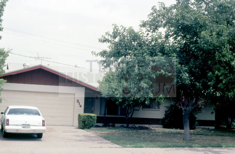 Property Address:  214 East Erie Drive, Tempe, Arizona
Subdivision Address:  Nu-Vista
