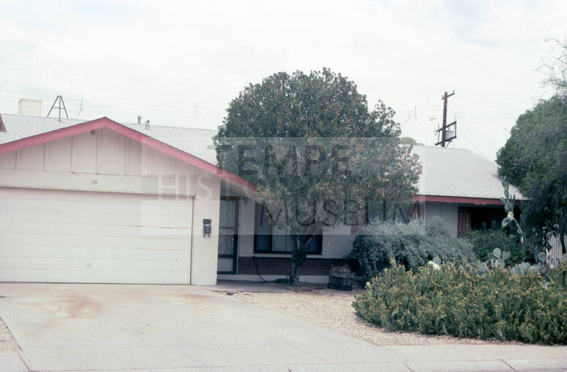Property Address:  116 East Del Rio Drive, Tempe, Arizona
Subdivision Address:  Nu-Vista