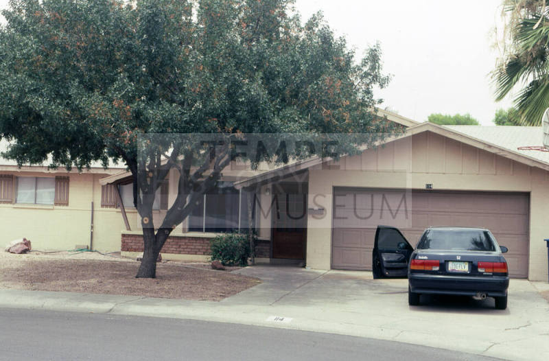 Property Address:  114 East Balboa Drive, Tempe, Arizona
Subdivision Address:  Nu-Vista