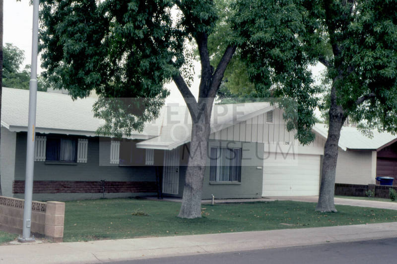 Property Address:  220 East Balboa Drive, Tempe, Arizona
Subdivision Address:  Nu-Vista